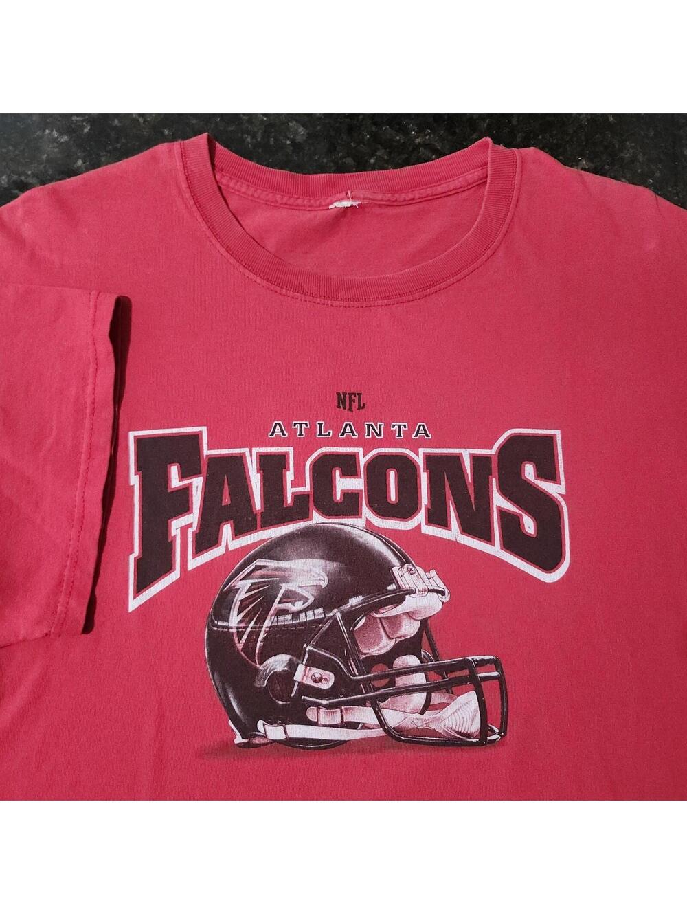Vintage Atlanta Falcons NFL Football Helmet Big Logo Promo Sport Classic